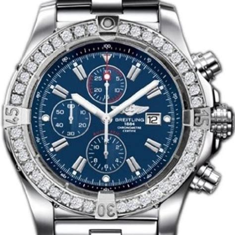 breitling steel crown a13370|breitling a13370 diamonds.